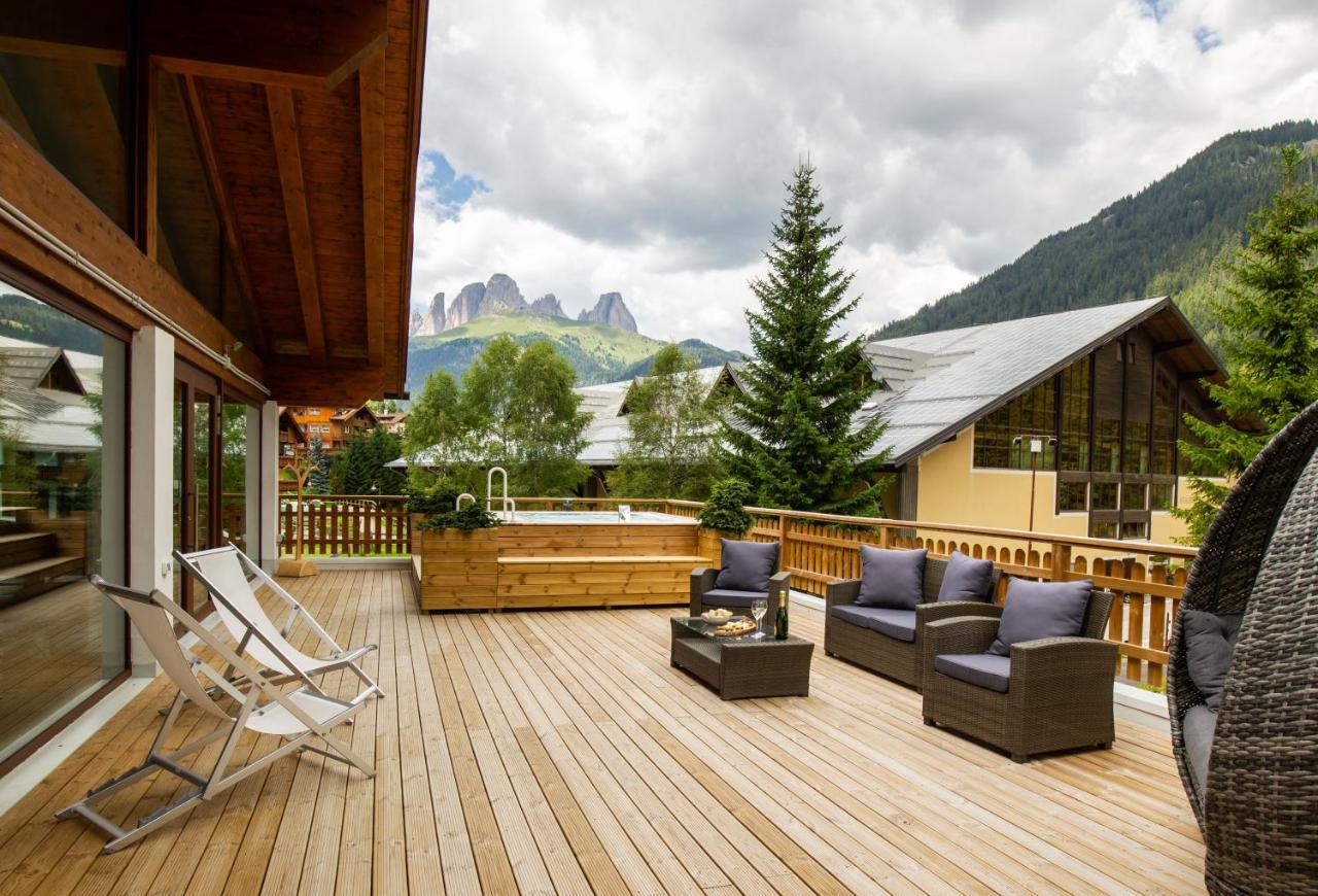 Hotel Cirelle Suite&Spa Canazei Bagian luar foto